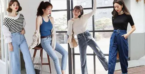 chon-quan-jean-cap-cao-cho-nguoi-chan-to chọn quần jean cạp cao cho người chân to