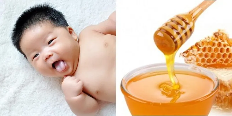 có nên rơ lưỡi cho trẻ sơ sinh bằng mật ong