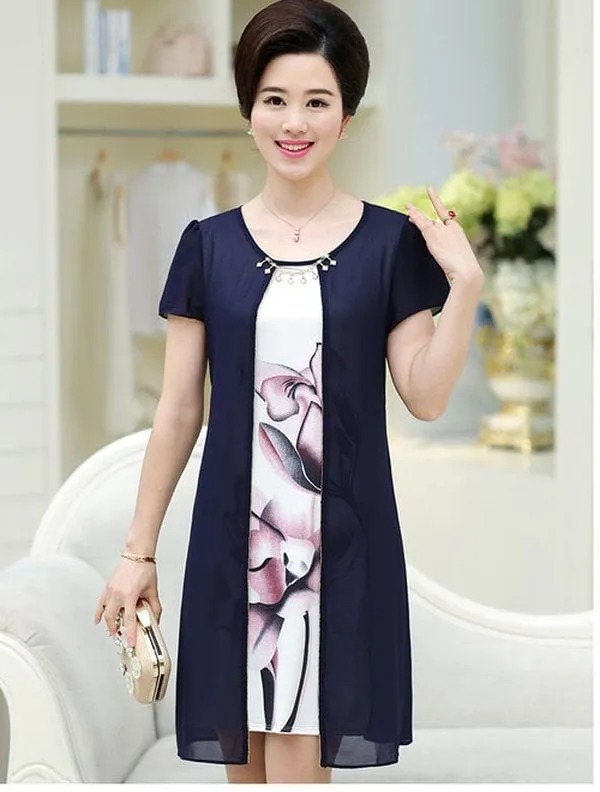 đầm đi đám cưới cho tuổi trung niên