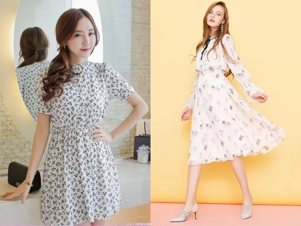 đầm vintage đi đám cưới