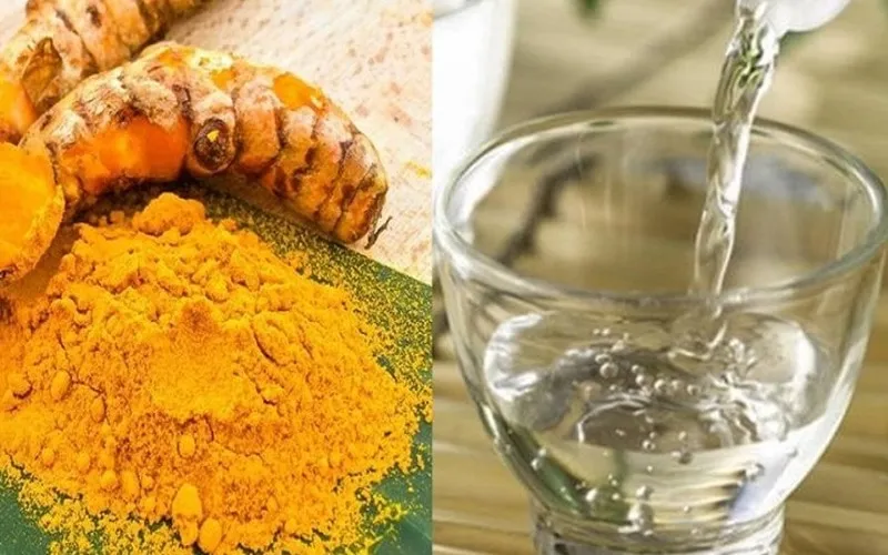 kết hợp cùng giấm trắng