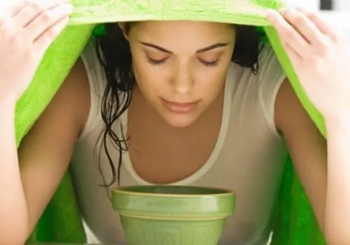lưu ý về cách xông mặt bằng lá tía tô