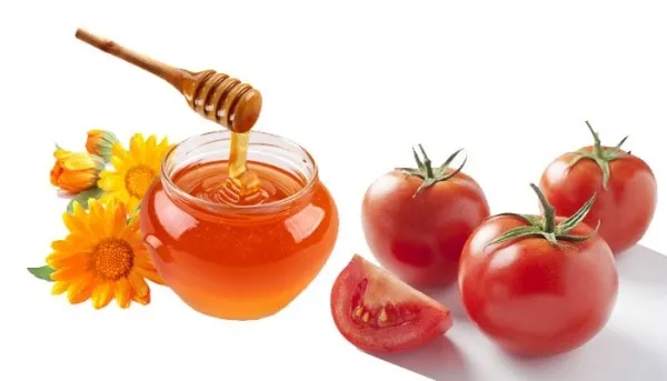 mật ong và cà chua giúp giải rượu nhanh