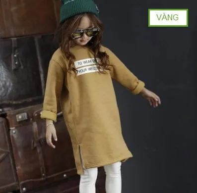 những mẫu quần áo đẹp cho bé gái áo len cho bé