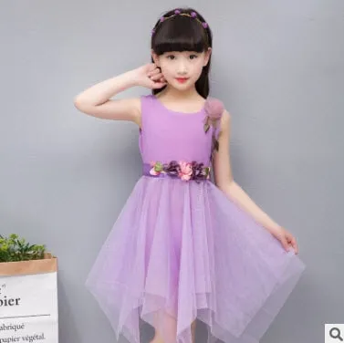 những mẫu quần áo đẹp cho bé gái đầm voan xòe cực xinh