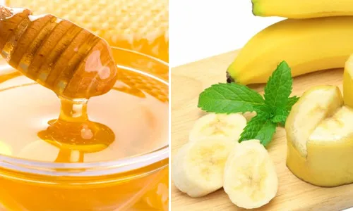 nước mật ong và chuối giúp giải rượu bia hiệu quả