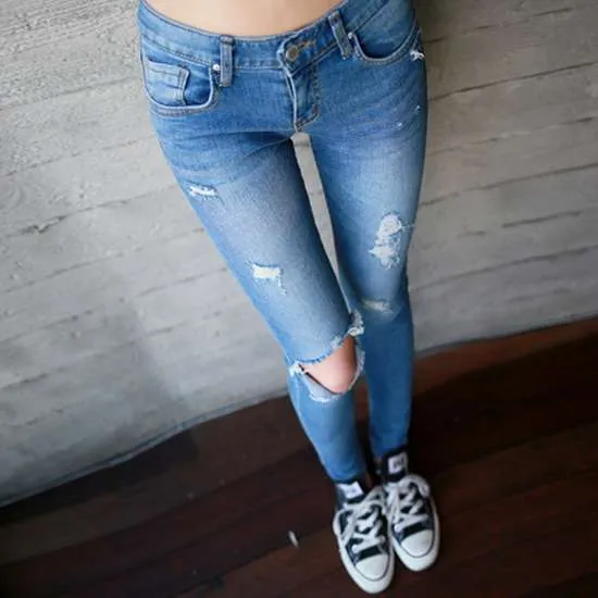 quần skinny rách là gì