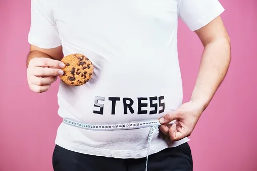 stress là lý do khiến tăng mỡ thừa