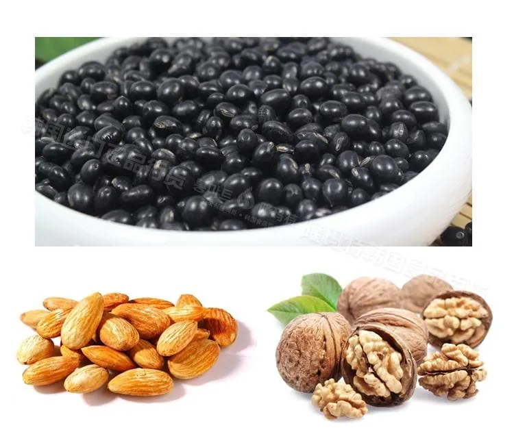 sữa óc chó hạnh nhân đậu đen
