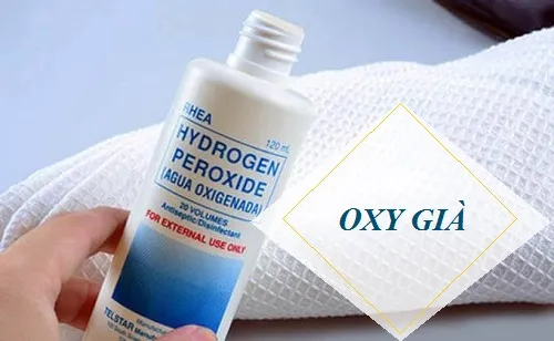 tẩy vết ố vàng trên áo trắng bằng oxy già
