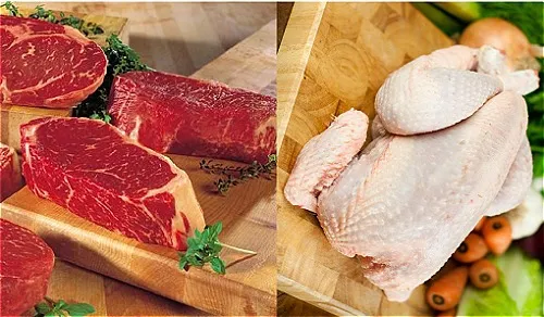 thịt đỏ là thịt gì và thịt trắng là gì