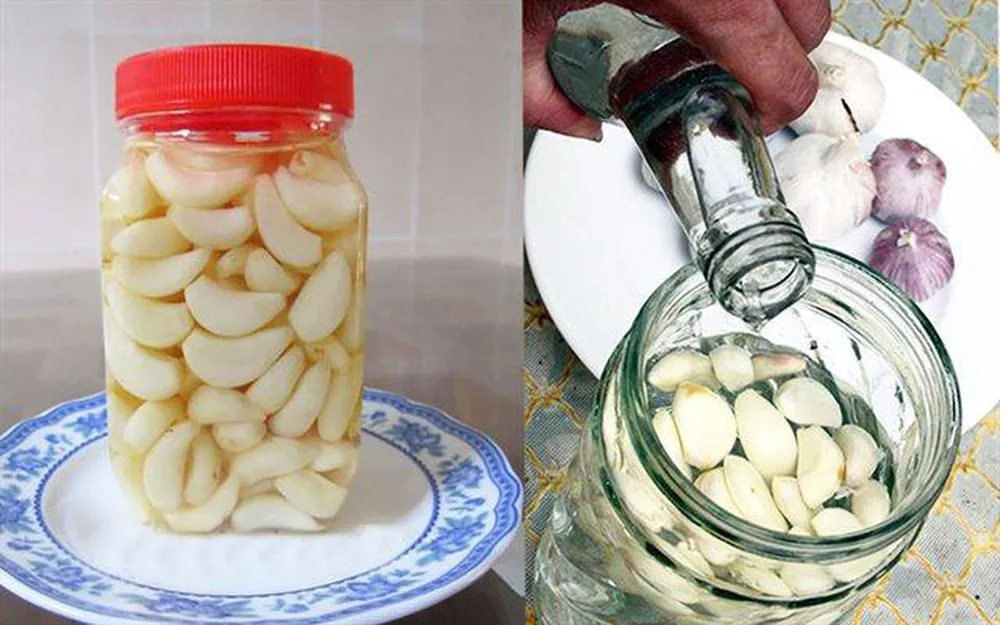 toi20ngam20dam20co20tac20dung20giam20can tỏi ngâm dấm có tác dụng giảm cân hiệu quả