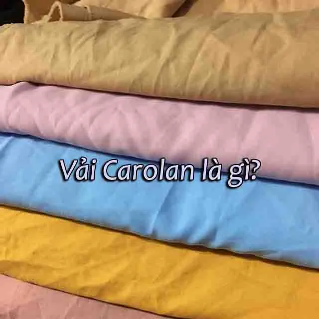 vải carolan là gì