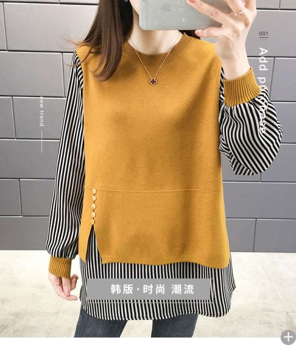 Áo len cổ tròn kiếu - Ảnh 5