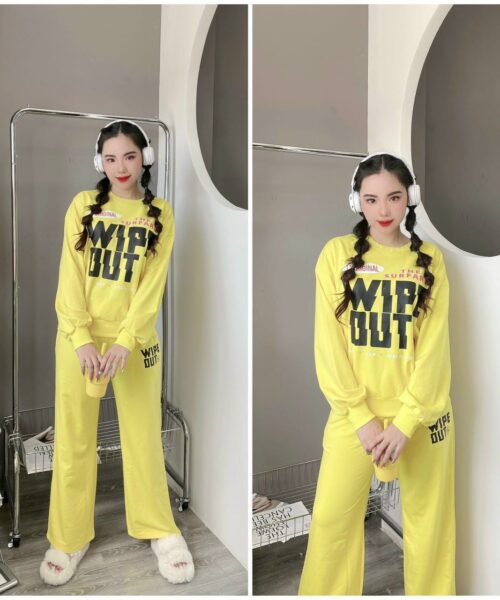 Bộ quần dài tay dài WIPE
