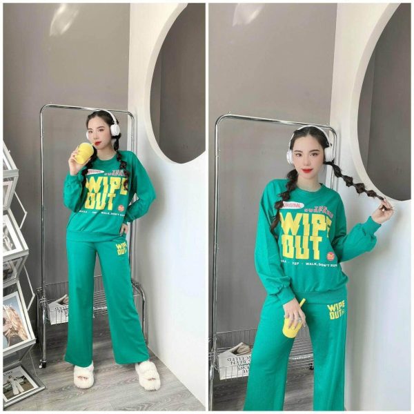 Bộ quần dài tay dài WIPE - Ảnh 3