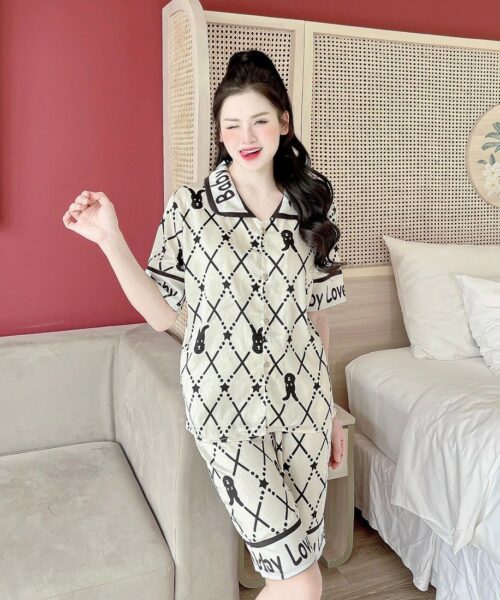 Pijama ngố họa tiết nhiều màu