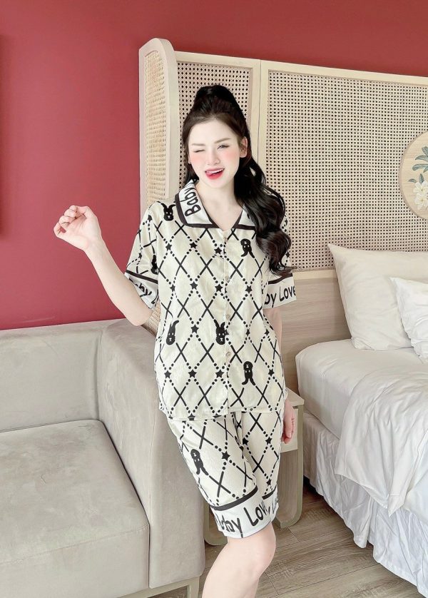 Pijama ngố họa tiết nhiều màu