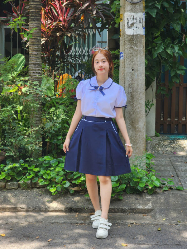 Đồng phục học sinh tiểu học - Áo sơ mi bé gái cấp 1 - Ảnh 19