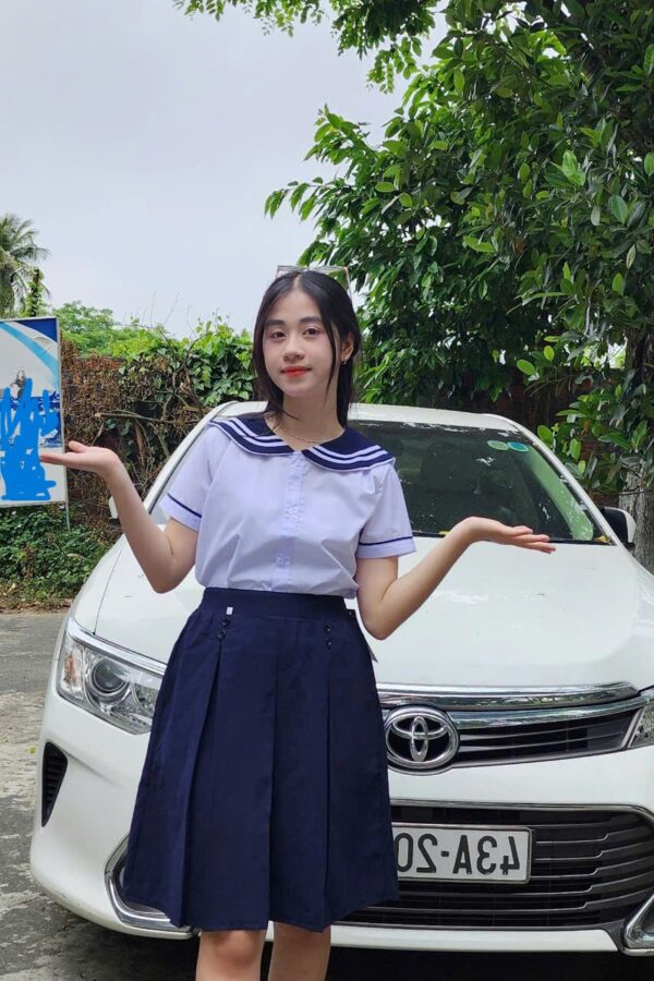 Đồng phục học sinh tiểu học - Áo sơ mi bé gái cấp 1 - Ảnh 14