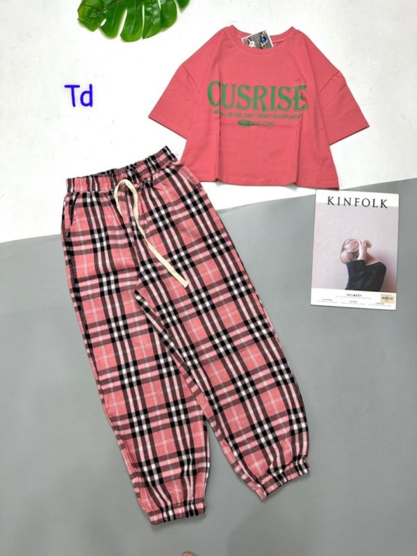 Set Croptop bộ dài - Ảnh 3