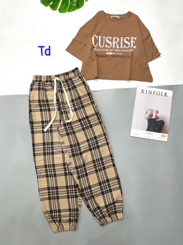 Set Croptop bộ dài - Ảnh 5