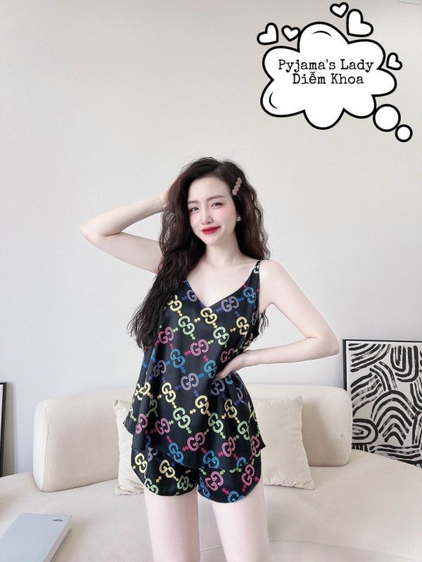 Bộ lụa sát nách - Ảnh 3