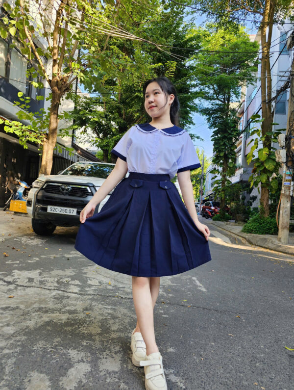 Đồng phục học sinh tiểu học - Áo sơ mi bé gái cấp 1 - Ảnh 17