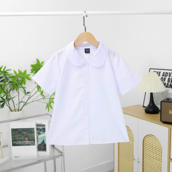 Đồng phục học sinh bé gái tiểu học - 4 mẫu Áo sơ mi cao cấp cấp 1 xinh xăn - Ảnh 17