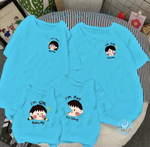 Áo thun gia đình - Lớp - Nhóm Danangsale - Ảnh 5