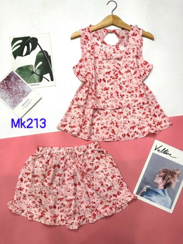 Bộ đùi sát nách chất mango - Ảnh 4