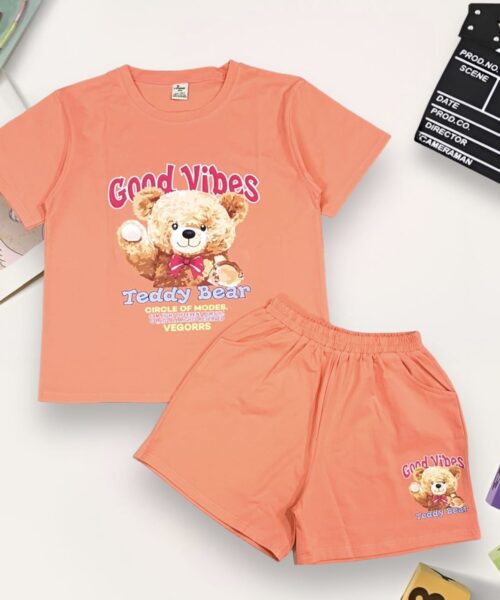 Bộ đùi Bé gái Hình gấu Goodvibes