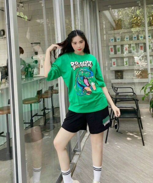 Đùi thun form rộng nữ