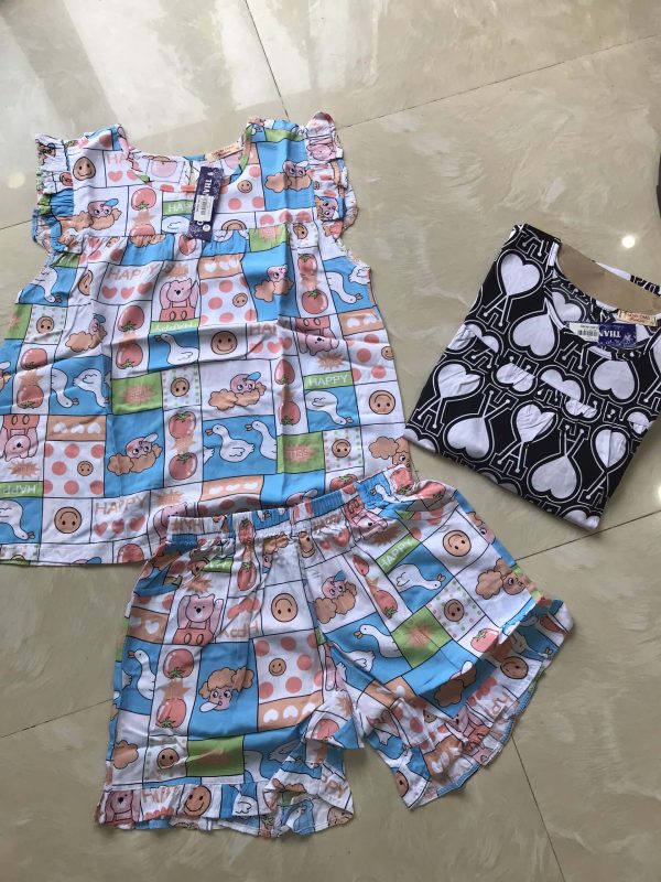 Đồ bộ đùi tole cánh tiên - Ảnh 6