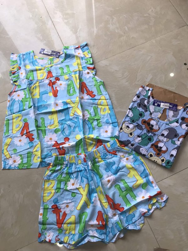 Đồ bộ đùi tole cánh tiên - Ảnh 10