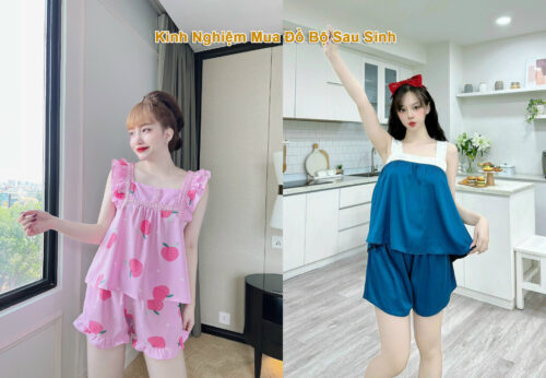 kinh nghiệm mua đồ bộ sau sinh