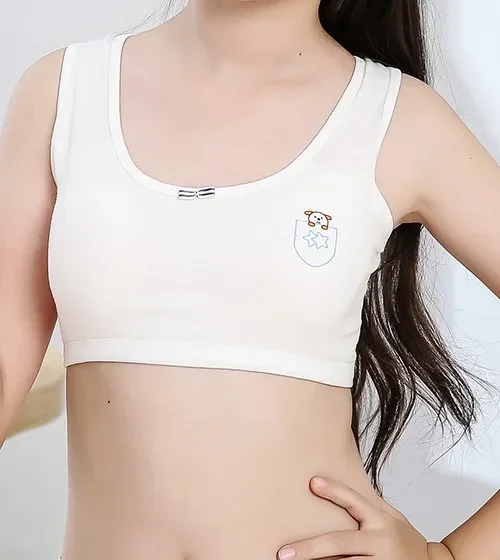 Áo lá học sinh cấp 1, 2 - Có mút, vải cotton - Danangsale