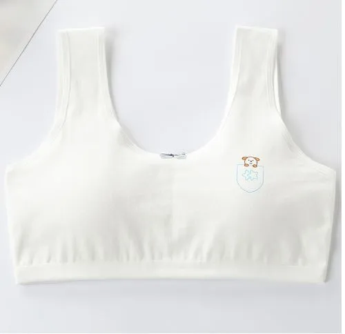 Áo lá học sinh cấp 1, 2 – Có mút, vải cotton