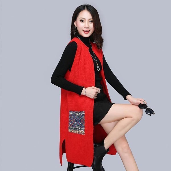 Gile len dài phối túi thổ cẩm - Ảnh 8