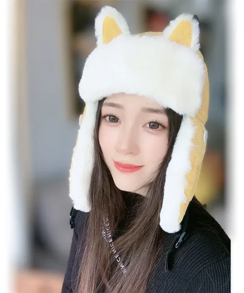 Mũ len có bịt