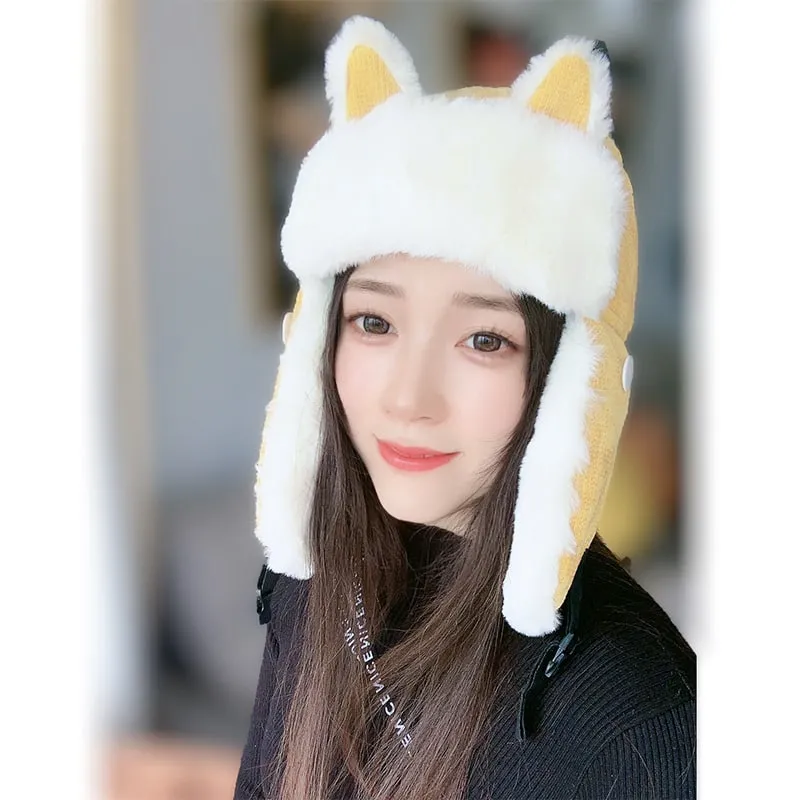Mũ len có bịt