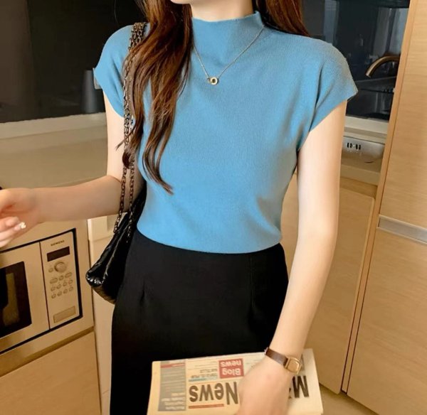 Áo len tay hến - Ảnh 2