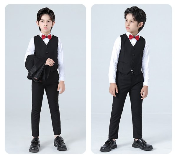 Set vest 3 món đen - Ảnh 6