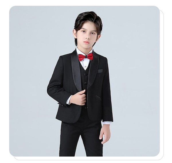Set vest 3 món đen - Ảnh 2