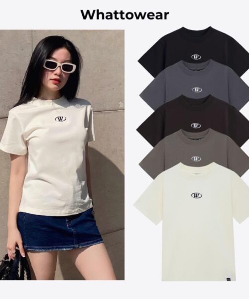 Áo thun babytee in chữ W