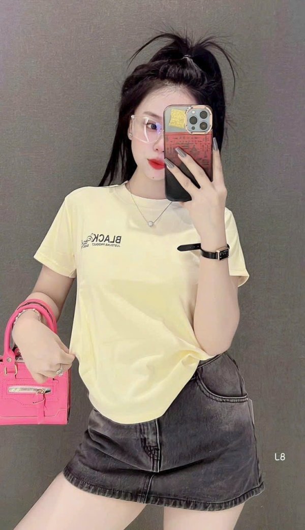 Áo thun Babytee chữ Black Pear - Ảnh 4