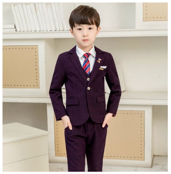 Bộ Vest bé trai sang trọng - Ảnh 4
