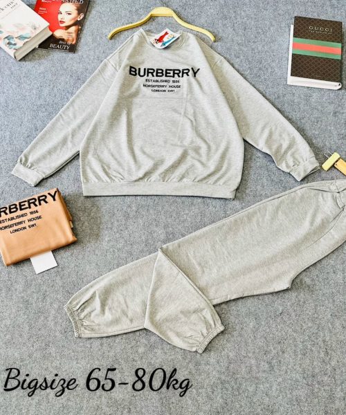 Bộ quần dài tay dài nữ Burberry
