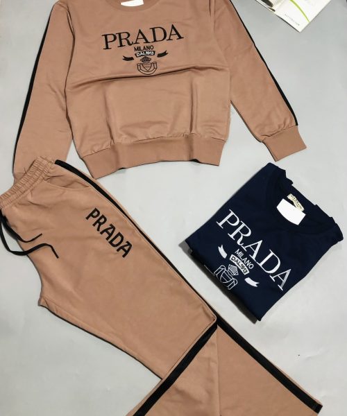 Bộ quần dài tay dài nữ Prada