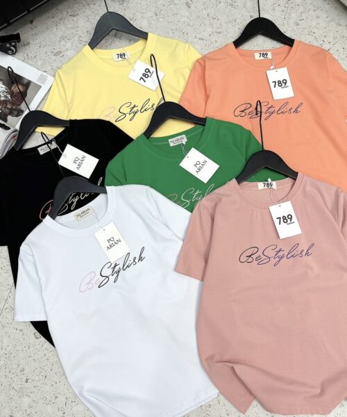 Áo thun form vừa in Be Stylish